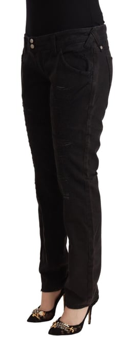 Slim Fit Versleten Jeans - Image 2