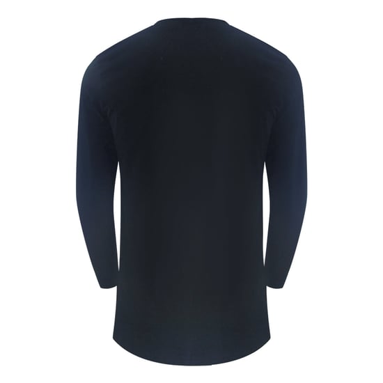 Love Moschino Logo T-shirt Met Lange Mouwen, Zwart - Image 3