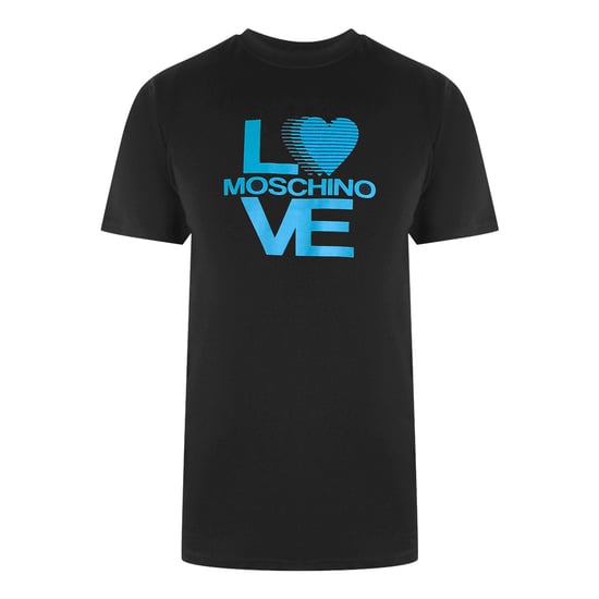Love Moschino Logo Zwart T-shirt - Image 1