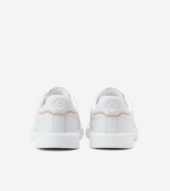 Cole Haan Grand Crosscourt Nubuck Heren Witte Sneakers - Image 4
