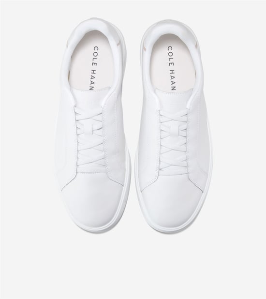 Cole Haan Grand Crosscourt Nubuck Heren Witte Sneakers - Image 5