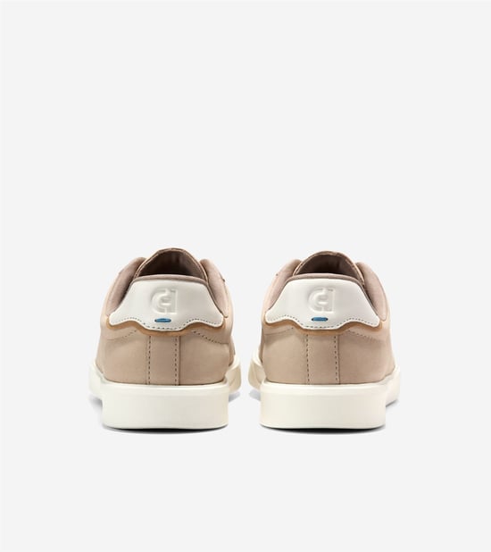 Cole Haan Grand Crosscourt Nubuck Heren Beige Sneakers - Image 3