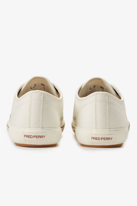 Fred Perry B708 Vintage Tennis Canvas Heren Witte Sneakers - Image 5