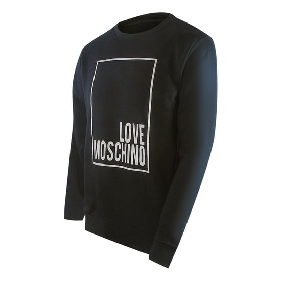 Love Moschino Box Logo Zwarte Sweatshirt - Image 3