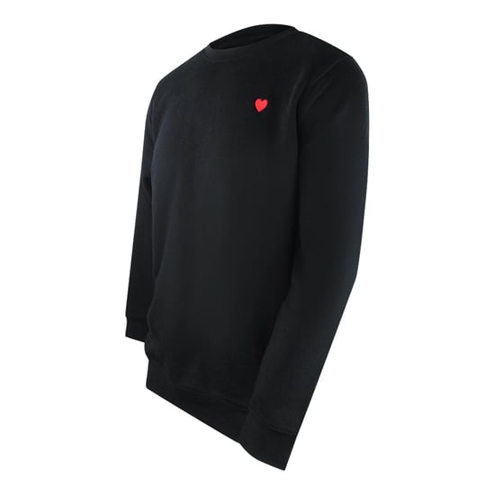 Love Moschino Small Heart Logo Black Sweatshirt - Image 2