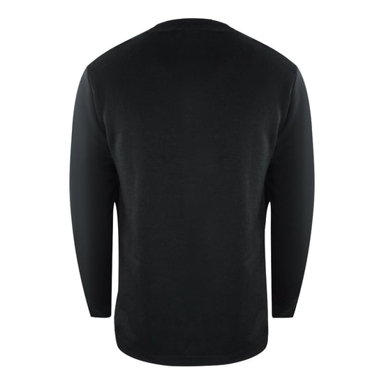 Love Moschino Small Heart Logo Black Sweatshirt - Image 3