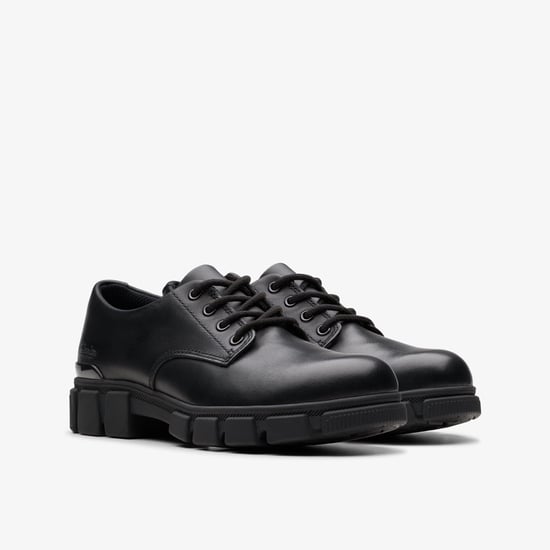 Evyn Lace Kid Black Leather Schoenen - Image 4
