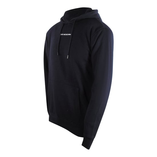 Love Moschino Effen Logo Zwarte Hoodie - Image 3