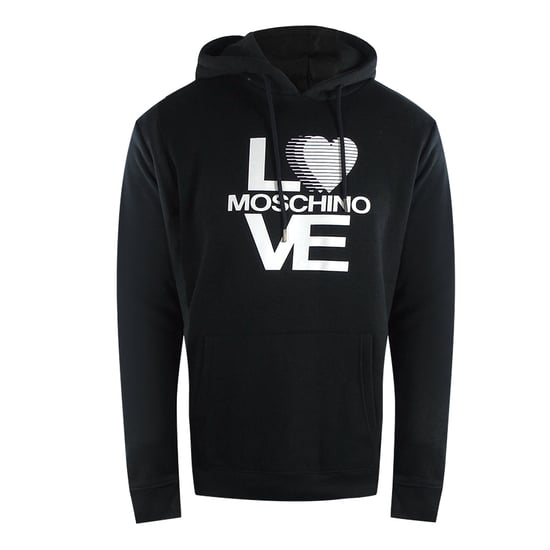 Love Moschino Bold Love Logo Zwarte Hoodie - Image 1