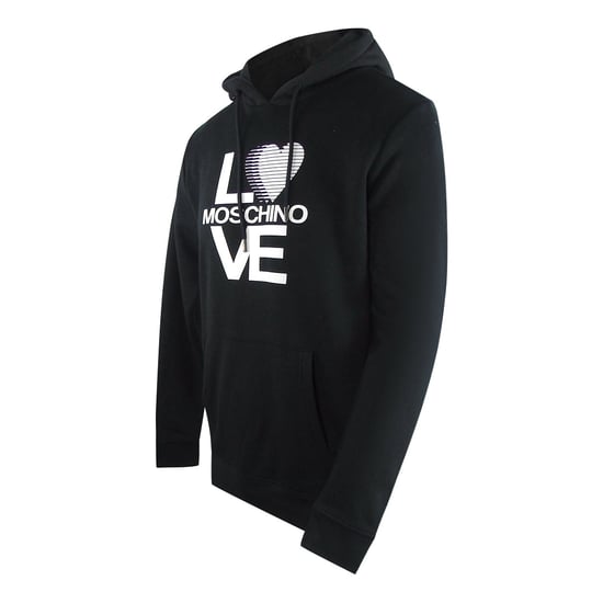 Love Moschino Bold Love Logo Zwarte Hoodie - Image 3