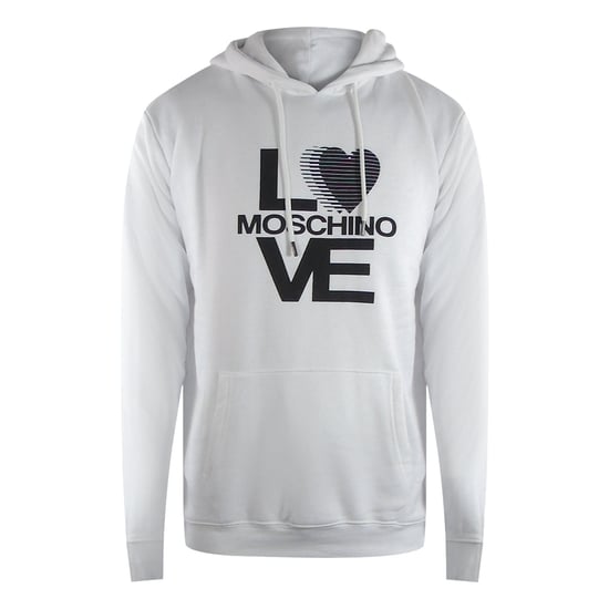Love Moschino Bold Love Logo Witte Hoodie - Image 1
