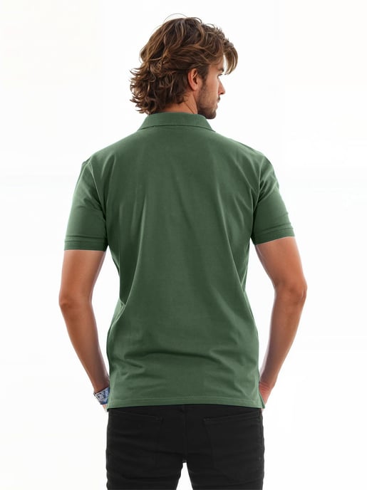 U.S. Polo Assn. heren basic poloshirt met korte mouwen en stretch - Image 6