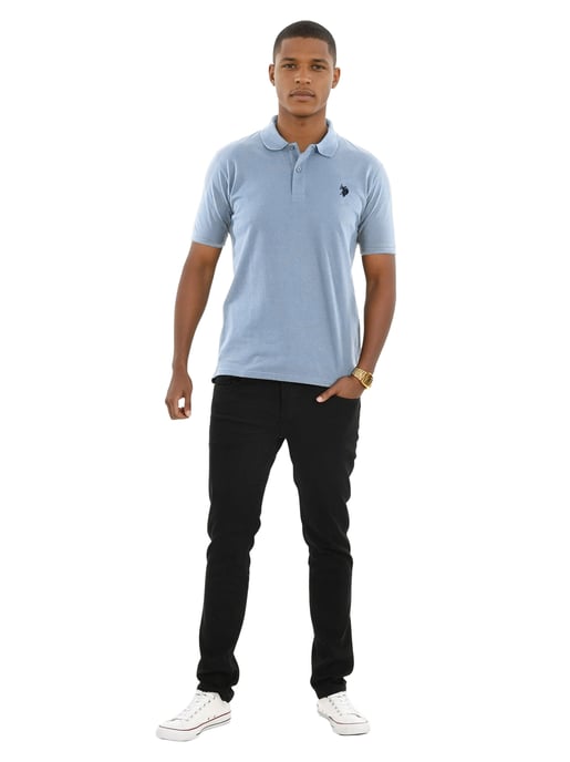 U.S. Polo Assn. heren basic poloshirt met korte mouwen en stretch - Image 4