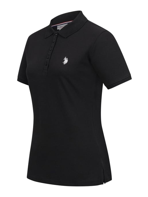 U.S. POLO ASSN. Dames Polo Shirt met korte mouwen gemaakt van katoen elastaan - Image 2