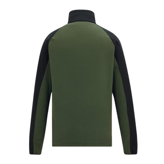 Regatta Heren Elson II Lichtgewicht Fleece (Donkere kaki/zwart) - Image 2