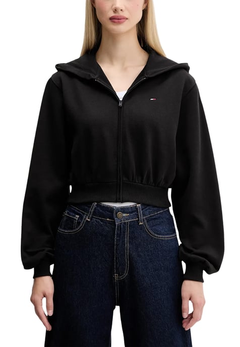 Rits Cropped Hoodie - Image 1