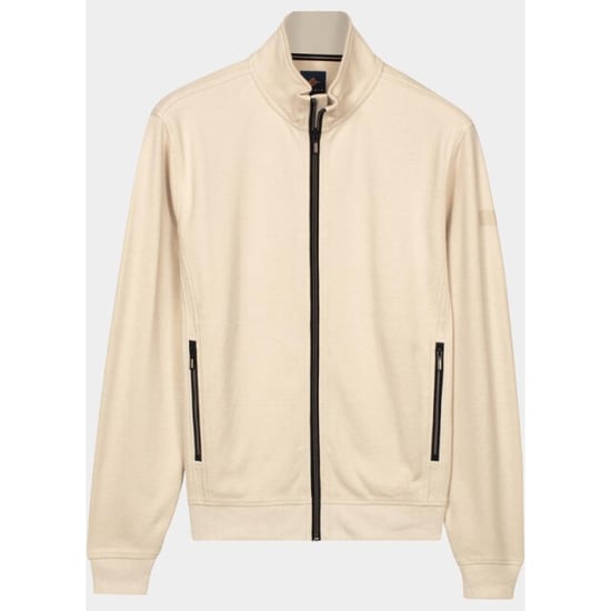 vest Baileys beige zonder capuchon normale fit rits - Image 2