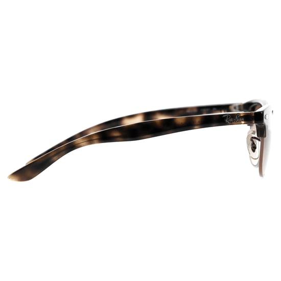 Ray Ban Clubmaster zonnebril in bruin acetaat. - Image 5