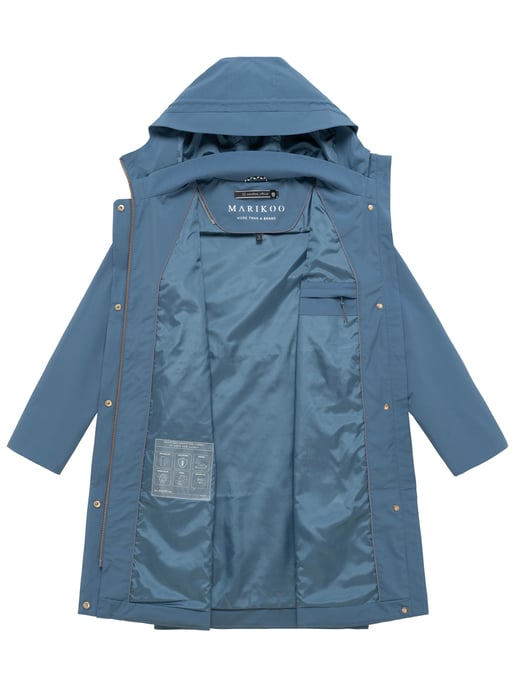 Marikoo dames parka Zilanda met capuchon - Image 4
