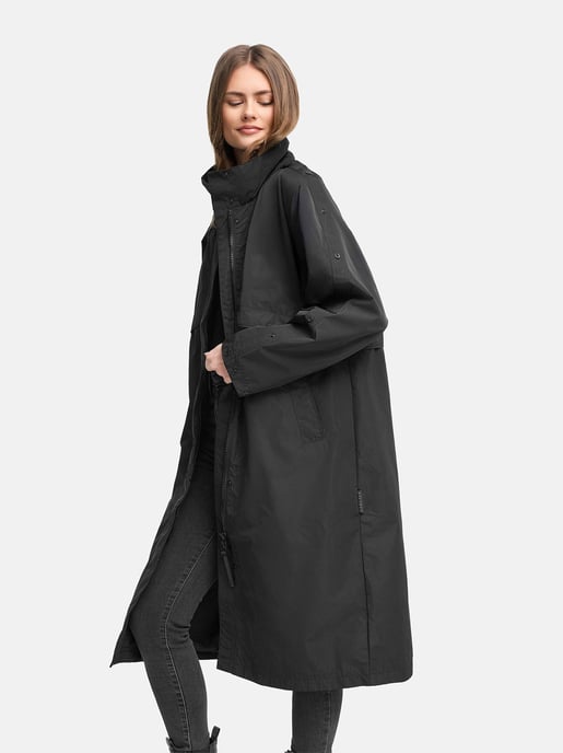 Navahoo dames parka tussenjas Zenblüte met staande kraag - Image 6