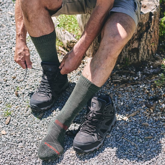 Heren Trekking Wol Sokkel met Verstevigde Bovenkant en Ondersteuning van de Boog - Image 4