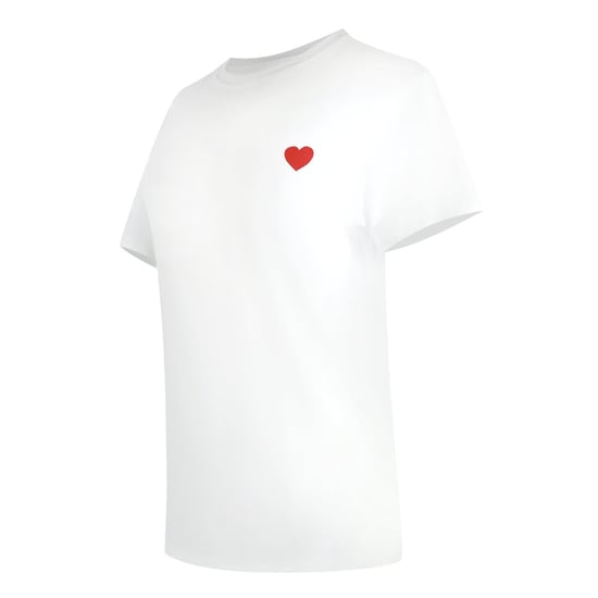 Love Moschino T-shirt Met Hartlogo In Wit - Image 2
