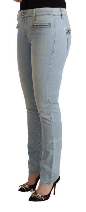 Lichtblauwe Jeans met Ritsdetails - Image 2