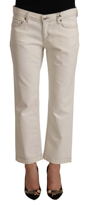 Dolce Gabbana Beige Jeans - Image 1