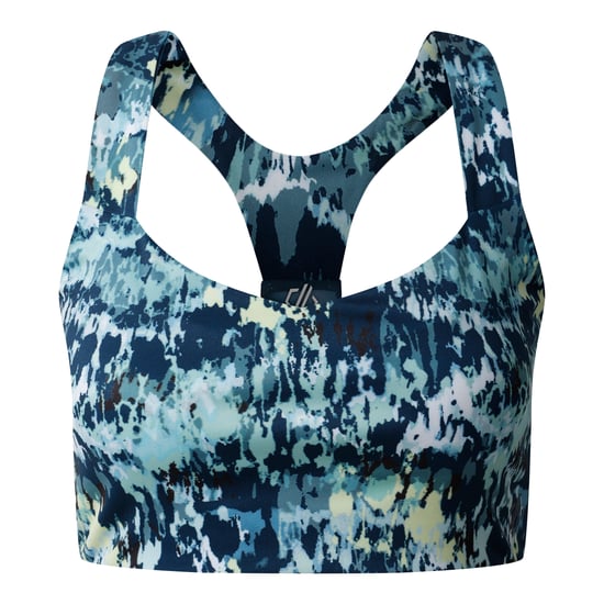 Dare 2B Dames/Dames Swift III Dash Sportbeha met print (Nevel) - Image 1