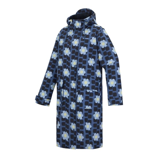 Regatta Waterdichte dames/dames Orla Kiely Floral lange jas (Blauw) - Image 3