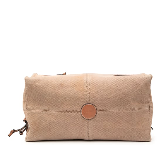 Tweedehands Kleine Canvas Kussen Schoudertas - Image 3