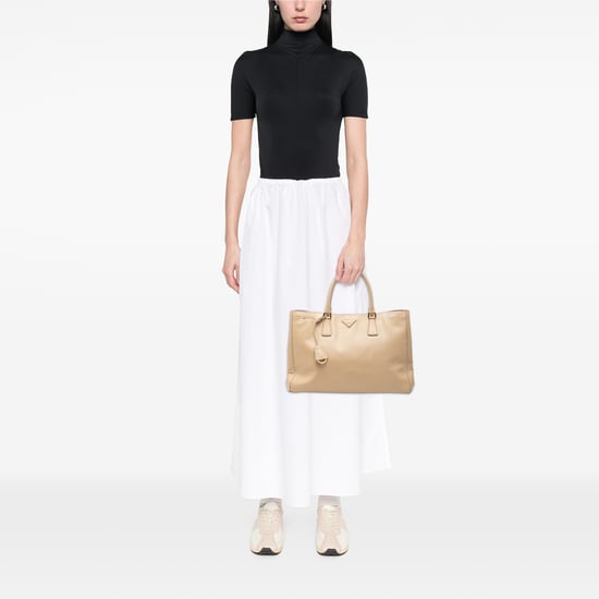 Tweedehands Grote Saffiano Lux Galleria Tote - Image 1