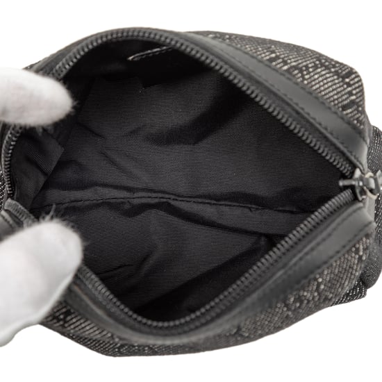 Tweedelige Gg Denim Make-up Tas - Image 4