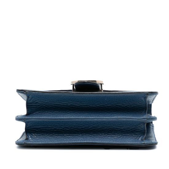 Tweedehands Klein Dollar Kalfsleder Interlocking G Schoudertas - Image 3