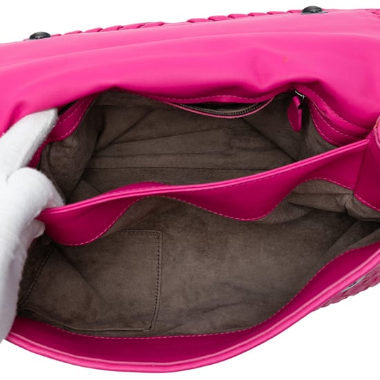 Tweedehands Medium Nappa Intrecciato Olimpia Schoudertas - Image 4
