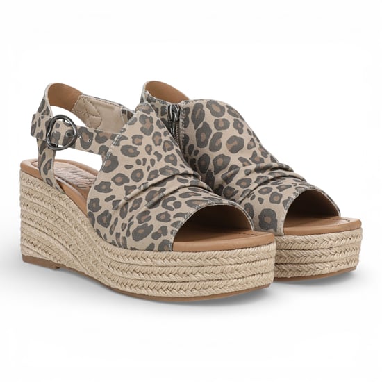 Blowfish Malibu Dames Luipaardprint Wedge Slingbacks Hielsandalen - Amira - Image 3
