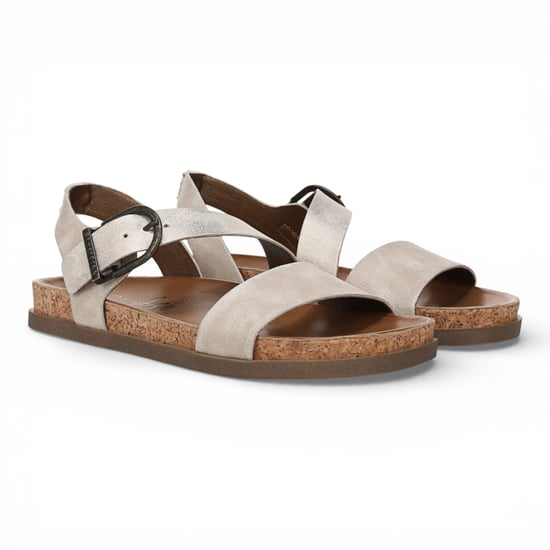 Blowfish Malibu Dames Cloud Zilveren Voetbed Rem Platte Sandals - Lance - Image 3
