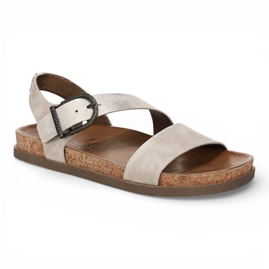 Blowfish Malibu Dames Cloud Zilveren Voetbed Rem Platte Sandals - Lance - Image 4