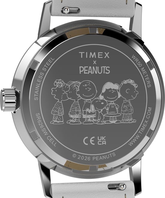 Timex Peanuts Marlin Dames Horloge Wit TW2Y68800 - Image 4