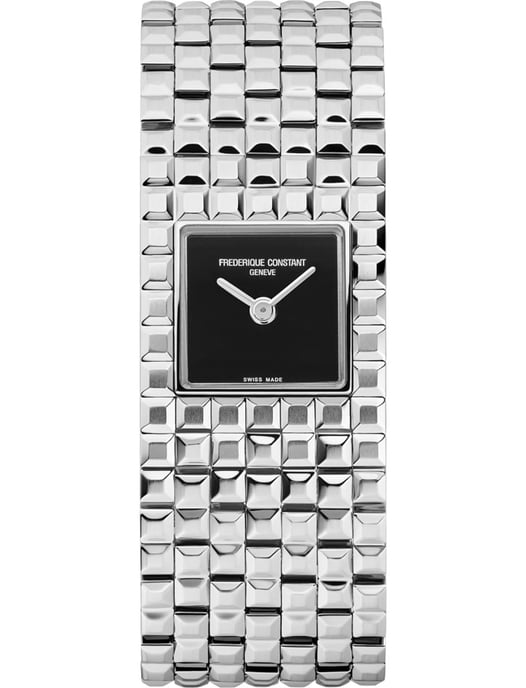 Frédérique Constant Classics Manchette Dames Horloge Zilverkleurig FC-200ONB1MC6B - Image 1