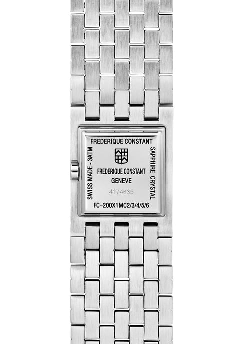Frédérique Constant Classics Manchette Dames Horloge Zilverkleurig FC-200ONB1MC6B - Image 2