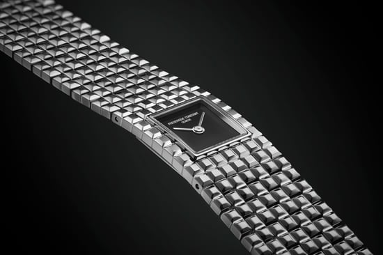 Frédérique Constant Classics Manchette Dames Horloge Zilverkleurig FC-200ONB1MC6B - Image 3