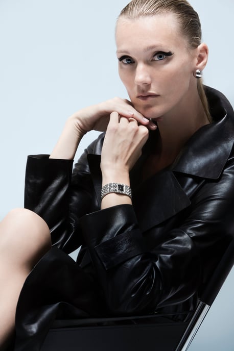 Frédérique Constant Classics Manchette Dames Horloge Zilverkleurig FC-200ONB1MC6B - Image 4