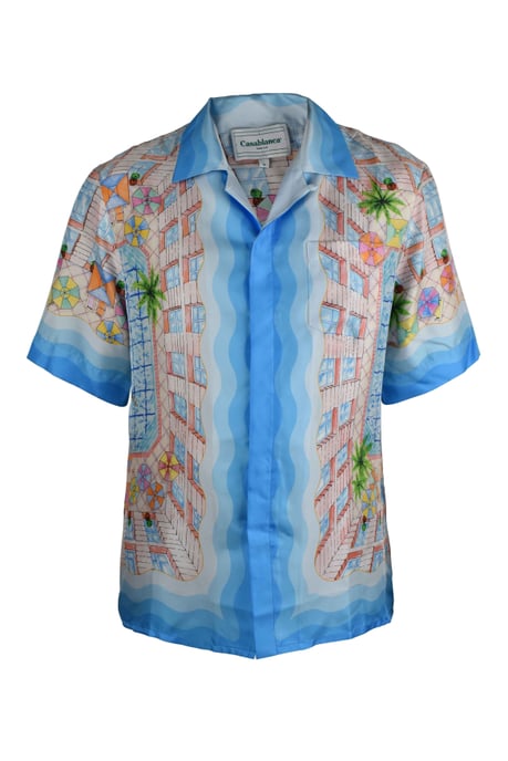 Casablanca Shirt Blauw - Image 1