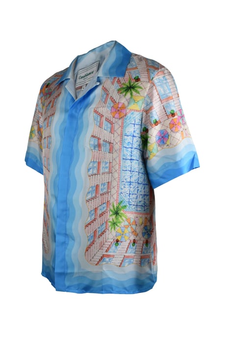 Casablanca Shirt Blauw - Image 2