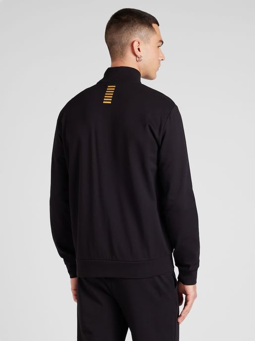 EA7 Emporio Armani Zip Trainingspak Zwart - Image 2