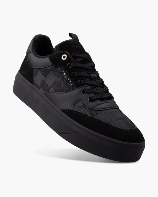Cruyff Terra Court Heren Sneakers Zwart/Goud - Image 2