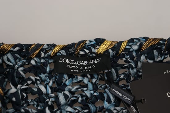 Gebreide Cardigan met Gouden Rand, Relaxte Pasvorm - Image 6