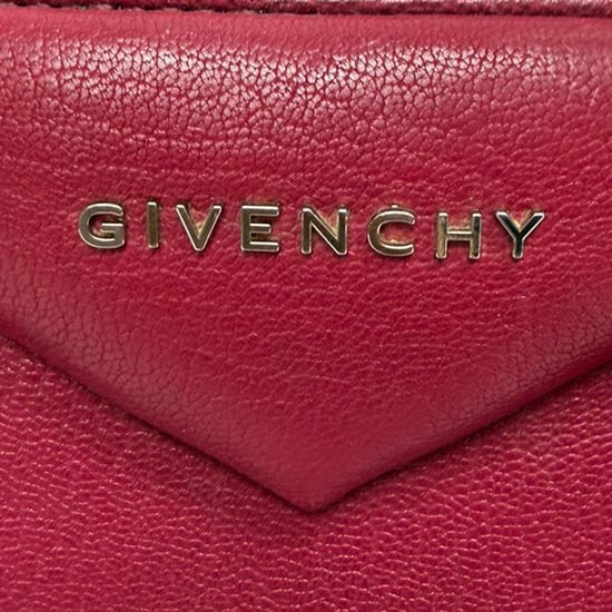 Givenchy Kleine Antigona Handtas in Bourgondisch Geitenleer - Image 2