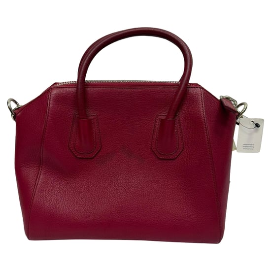 Givenchy Kleine Antigona Handtas in Bourgondisch Geitenleer - Image 4